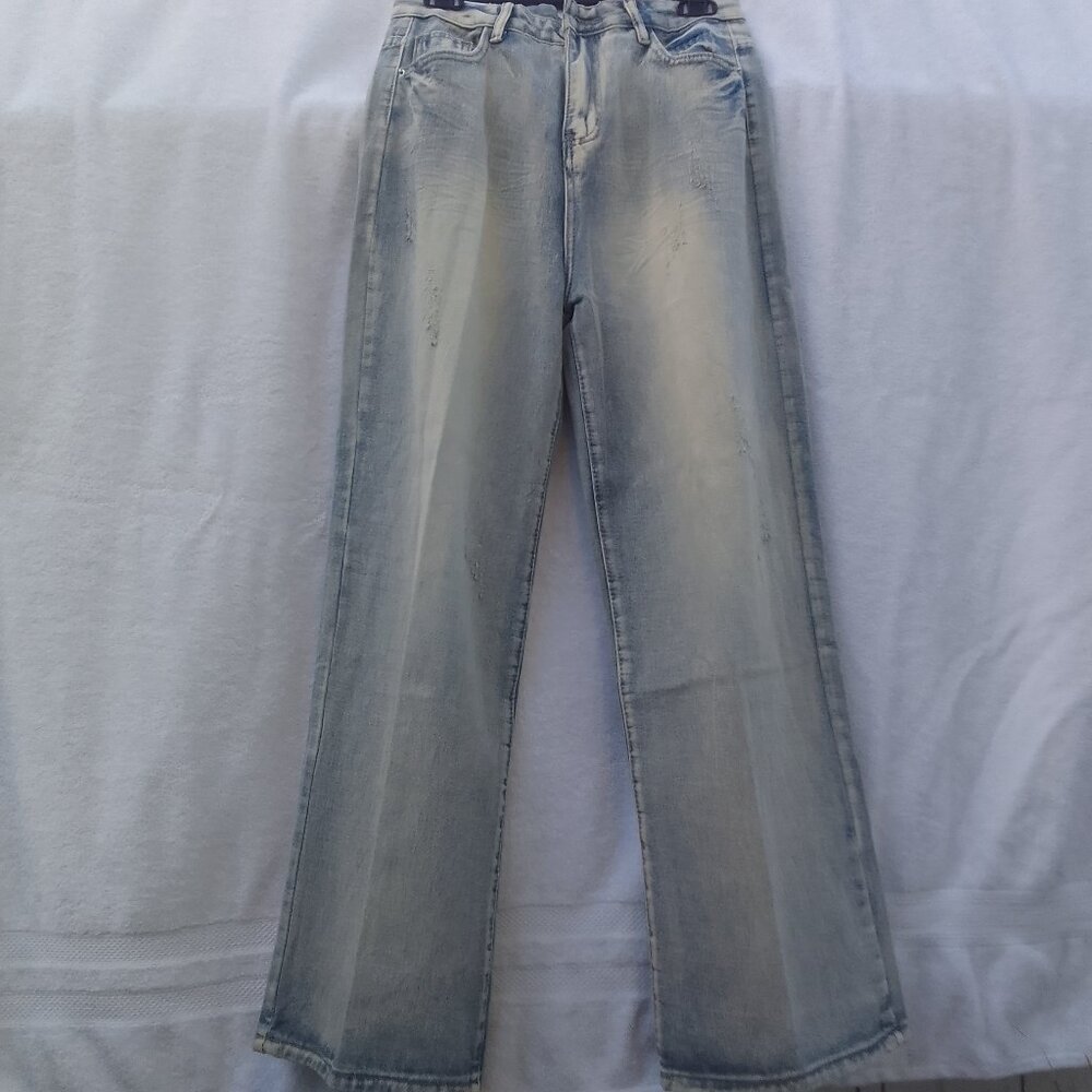 Bundle sunglasses & wide-leg jean brand new w tag